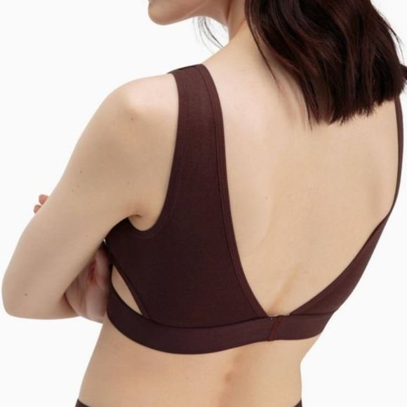 NWT Richer Poorer Scoop Cutout Bralette Java - Picture 3 of 3